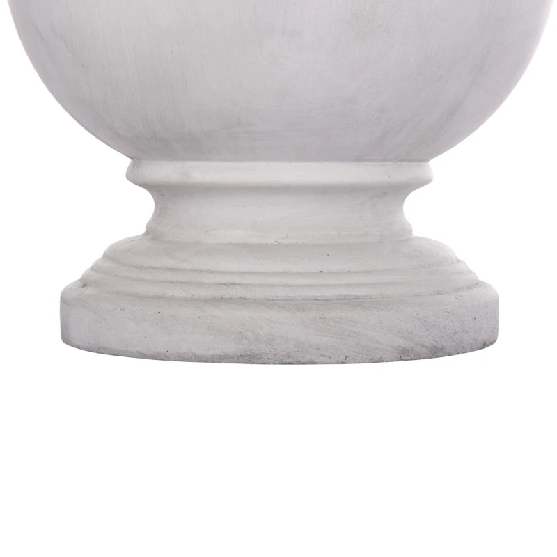 ΣΕΤ 3ΤΜΧ ΓΛΑΣΤΡΕΣ ΜΕ ΑΝΑΓΛΥΦΟ GARDENER HM4729 FIBERCLAY-ΣΕ ΥΠΟΛΕΥΚΟ Φ58x72.5Υεκ
