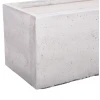 ΣΕΤ 3ΤΜΧ ΓΛΑΣΤΡΕΣ ΟΡΘΟΓΩΝΙΕΣ GARDENER HM4723 FIBERCLAY ΓΚΡΙ CEMENT 81x30x30Υεκ.