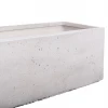 ΣΕΤ 3ΤΜΧ ΓΛΑΣΤΡΕΣ ΟΡΘΟΓΩΝΙΕΣ GARDENER HM4723 FIBERCLAY ΓΚΡΙ CEMENT 81x30x30Υεκ.