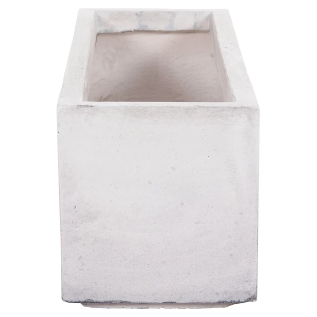 ΣΕΤ 3ΤΜΧ ΓΛΑΣΤΡΕΣ ΟΡΘΟΓΩΝΙΕΣ GARDENER HM4723 FIBERCLAY ΓΚΡΙ CEMENT 81x30x30Υεκ.