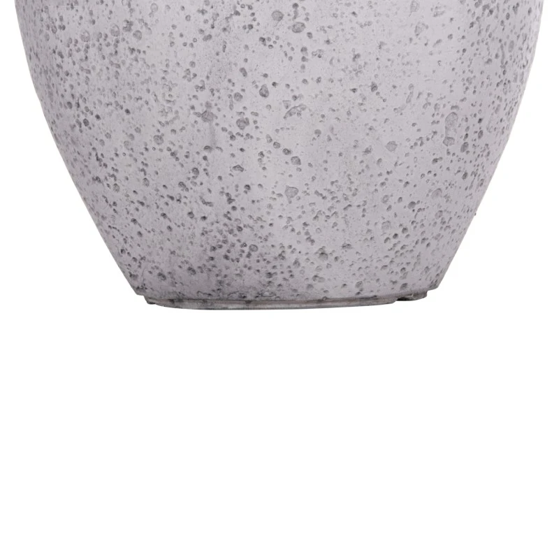 ΣΕΤ 3ΤΜΧ ΓΛΑΣΤΡΕΣ ΣΕΙΡΑ GARDENER HM4718 FIBERCLAY ΛΕΥΚΟ Φ55x54Υεκ