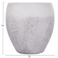 ΣΕΤ 3ΤΜΧ ΓΛΑΣΤΡΕΣ ΣΕΙΡΑ GARDENER HM4718 FIBERCLAY ΛΕΥΚΟ Φ55x54Υεκ