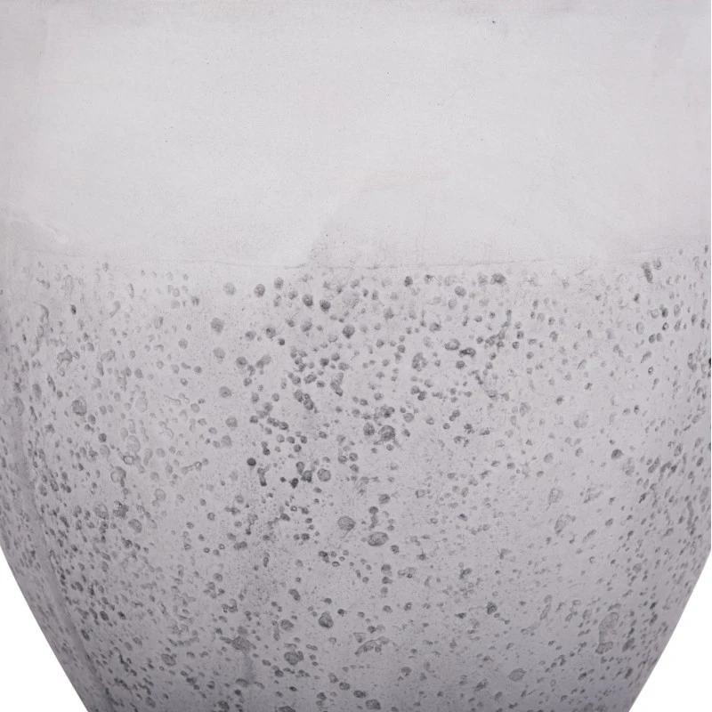 ΣΕΤ 3ΤΜΧ ΓΛΑΣΤΡΕΣ ΣΕΙΡΑ GARDENER HM4718 FIBERCLAY ΛΕΥΚΟ Φ55x54Υεκ