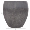 ΣΕΤ 3ΤΜΧ ΓΛΑΣΤΡΕΣ ΣΕΙΡΑ GARDENER HM4725 FIBERCLAY-ΣΕ ΣΚΟΥΡΟ CEMENT ΧΡΩΜΑ Φ55x54Υεκ