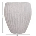 ΣΕΤ 3ΤΜΧ ΓΛΑΣΤΡΕΣ ΣΤΡΟΓΓΥΛΕΣ ΣΕΙΡΑ GARDENER HM4728 FIBERCLAY-ΧΡΩΜΑ CEMENT Φ48x56Υεκ