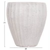 ΣΕΤ 3ΤΜΧ ΓΛΑΣΤΡΕΣ ΣΤΡΟΓΓΥΛΕΣ ΣΕΙΡΑ GARDENER HM4728 FIBERCLAY-ΧΡΩΜΑ CEMENT Φ48x56Υεκ