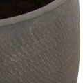 ΣΕΤ 4ΤΜΧ ΓΛΑΣΤΡΕΣ ΣΤΡΟΓΓΥΛΕΣ GARDENER HM4726 FIBERCLAY ΓΚΡΙΖΟΠΡΑΣΙΝΟ Φ52x55Υεκ