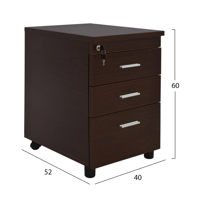 ΣΕΤ ΓΡΑΦΕΙΟΥ 2ΤΜΧ ΣΕ ΧΡΩΜΑ WENGE HM10211.02