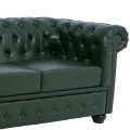 ΣΕΤ ΚΑΝΑΠΕΣ 2ΘΕΣΙΟΣ & 3ΘΕΣΙΟΣ HM10911.08 PU ΔΕΡΜΑ Τ.CHESTERFIELD ΚΥΠΑΡΙΣΣΙ