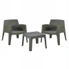 ΣΕΤ LOUNGE 3ΤΜΧ SLEEK HM21274.05 DARK OLIVE GREEN ΠΟΛΥΠΡΟΠΥΛΕΝΙΟ