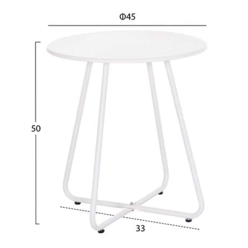 ΣΕΤ LOUNGE 3TMX ΕΞ.ΧΩΡΟΥ PONY HM21193.02 ΜΕΤΑΛΛΟ ΚΑΙ ΣΥΝΘ.RATTAN ΣΕ ΛΕΥΚΟ-ΜΑΥΡΟ