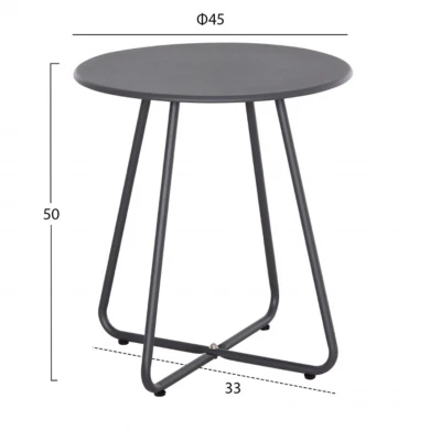 ΣΕΤ LOUNGE 3TMX ΕΞ.ΧΩΡΟΥ PONY HM21193 ΜΕΤΑΛΛΟ ΣΕ ΓΚΡΙ--ΣΥΝΘ.RATTAN ΣΕ ΛΕΥΚΟ-ΜΑΥΡΟ