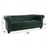 ΣΕΤ ΣΑΛΟΝΙ 3ΤΜΧ MOBAR HM10912.08 PU ΔΕΡΜΑ Τ.CHESTERFIELD ΚΥΠΑΡΙΣΣΙ