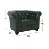 ΣΕΤ ΣΑΛΟΝΙ 3ΤΜΧ MOBAR HM10912.08 PU ΔΕΡΜΑ Τ.CHESTERFIELD ΚΥΠΑΡΙΣΣΙ