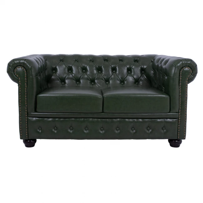 ΣΕΤ ΣΑΛΟΝΙ 3ΤΜΧ MOBAR HM10912.08 PU ΔΕΡΜΑ Τ.CHESTERFIELD ΚΥΠΑΡΙΣΣΙ