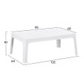 ΣΕΤ ΣΑΛΟΝΙ ΕΞ.ΧΩΡΟΥ 4ΤΜΧ SLEEK HM21268.01 ΛΕΥΚΟ ΠΟΛΥΠΡΟΠΥΛΕΝΙΟ