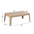 ΣΕΤ ΣΑΛΟΝΙ ΕΞ.ΧΩΡΟΥ 4ΤΜΧ SLEEK HM21268.03 ΚΑΠΟΥΤΣΙΝΟ ΠΟΛΥΠΡΟΠΥΛΕΝΙΟ