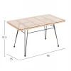 ΣΕΤ ΣΑΛΟΝΙ ΕΞΩΤΕΡΙΚΟΥ ΧΩΡΟΥ 4ΤΜΧ ALLEGRA HM21052 WICKER-ΜΕΤΑΛΛΟ