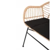 ΣΕΤ ΣΑΛΟΝΙ ΕΞΩΤΕΡΙΚΟΥ ΧΩΡΟΥ 4ΤΜΧ ALLEGRA HM21052 WICKER-ΜΕΤΑΛΛΟ