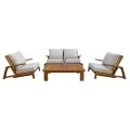 ΣΕΤ ΣΑΛΟΝΙ LOUNGE 4ΤΜΧ MIREX HM6521 ΞΥΛΟ ΑΚΑΚΙΑΣ--ΠΟΛΥΕΣΤΕΡΙΚΑ ΜΑΞΙΛΑΡΙΑ ΕΚΡΟΥ