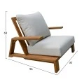 ΣΕΤ ΣΑΛΟΝΙ LOUNGE 4ΤΜΧ MIREX HM6521 ΞΥΛΟ ΑΚΑΚΙΑΣ--ΠΟΛΥΕΣΤΕΡΙΚΑ ΜΑΞΙΛΑΡΙΑ ΕΚΡΟΥ