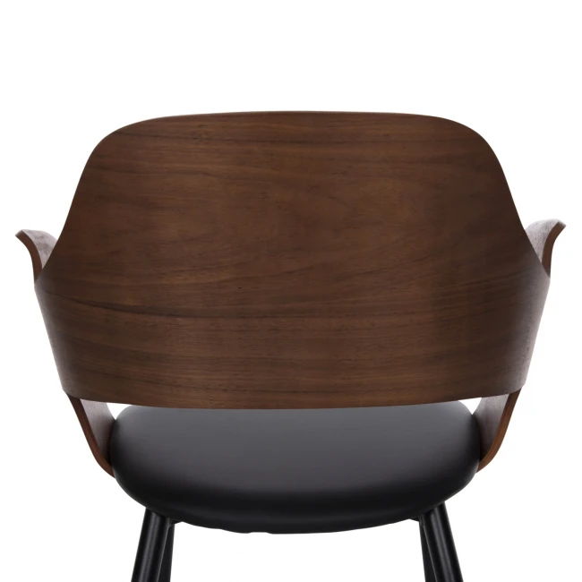 ΣΕΤ ΤΡΑΠΕΖΑΡΙΑ ΕΣΩΤ. ΧΩΡΟΥ 7ΤΜΧ HM11966 ΤΡΑΠΕΖΙ DENTY ΟΒΑΛ & 6 ΚΑΡΕΚΛΕΣ VELP (ΜΑΥΡΟ)