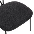 ΣΕΤ ΤΡΑΠΕΖΑΡΙΑΣ 5ΤΜΧ BROLIN HM21200 MDF TOP & ΜΕΤΑΛΛΟ ΜΑΥΡΟ-ΣΚΟΥΡΟ ΓΚΡΙ ΥΦΑΣΜΑ