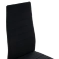 ΣΕΤ ΤΡΑΠΕΖΑΡΙΑΣ 5ΤΜΧ LADY HM21199.04 ΓΥΑΛΙ--ΜΕΤΑΛΛΟ & ΒΕΛΟΥΔΟ ΣΕ ΜΑΥΡΟ