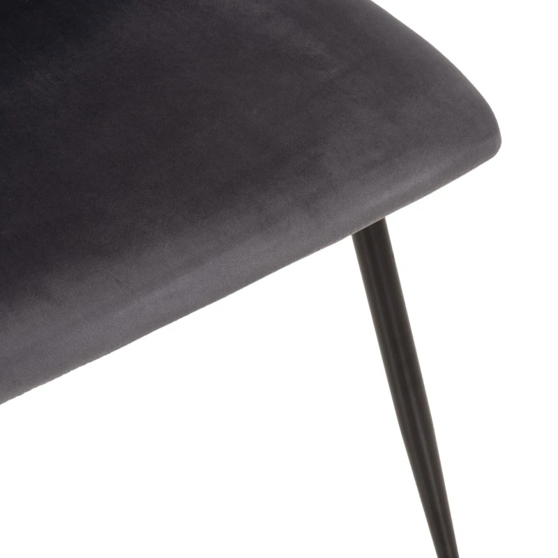 ΣΕΤ ΤΡΑΠΕΖΑΡΙΑΣ 5ΤΜΧ LATRELL HM21192 ΤΡΑΠΕΖΙ ΚΕΡΑΜΙΚΟ TOP-ΒΕΛΟΥΔΟ ΓΚΡΙ ΚΑΡΕΚΛΕΣ