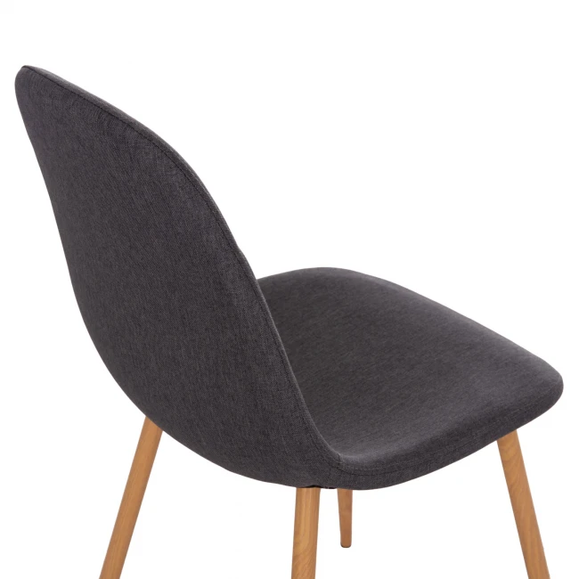 ΣΕΤ ΤΡΑΠΕΖΑΡΙΑΣ 5ΤΜΧ MINARDO HM21179 MDF TOP ΣΕ ΜΑΥΡΟ--ΣΚΟΥΡΟ ΓΚΡΙ ΥΦΑΣΜΑ