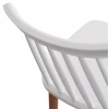 ΣΕΤ ΤΡΑΠΕΖΑΡΙΑΣ 5ΤΜΧ MINIMAL HM21172 MDF TOP ΣΕ ΛΕΥΚΟ-ΣΚΕΛΕΤΟΣ ΣΕ ΦΥΣΙΚΟ ΞΥΛΟΥ