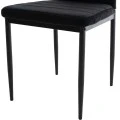 ΣΕΤ ΤΡΑΠΕΖΑΡΙΑΣ 5ΤΜΧ MINIMAL HM21173 MDF TOP ΜΑΥΡΟ-ΒΕΛΟΥΔΟ & ΜΕΤΑΛΛΟ ΜΑΥΡΟ