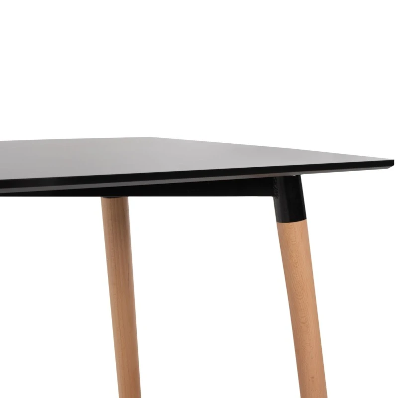 ΣΕΤ ΤΡΑΠΕΖΑΡΙΑΣ 5ΤΜΧ MINIMAL HM21178 MDF TOP ΣΕ ΜΑΥΡΟ-ΣΚΕΛΕΤΟΣ ΣΕ ΦΥΣΙΚΟ ΞΥΛΟΥ