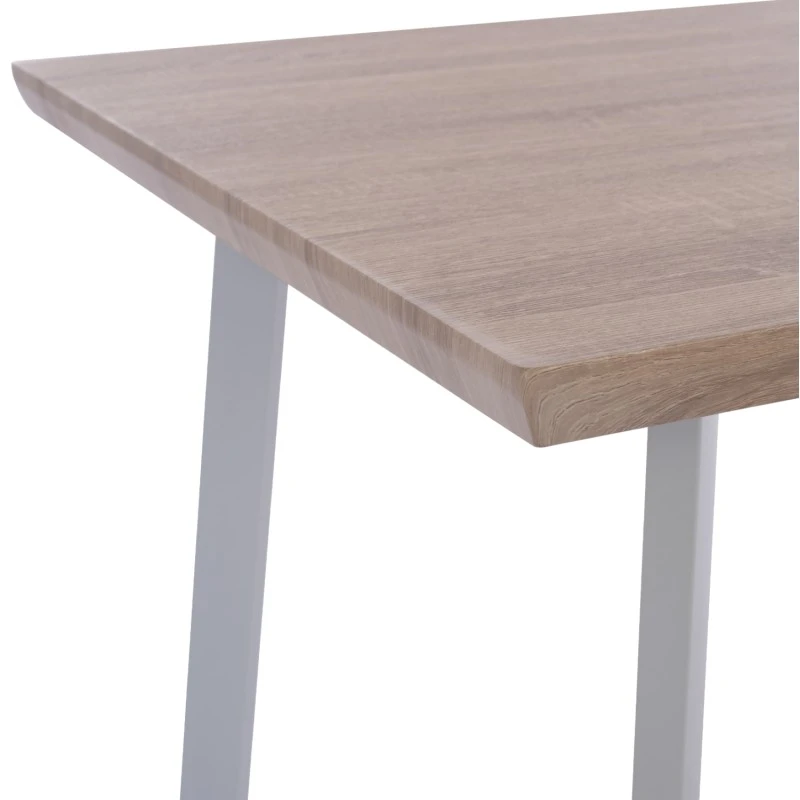ΣΕΤ ΤΡΑΠΕΖΑΡΙΑΣ 5ΤΜΧ OFIRA HM10634 MDF TOP ΣΕ SONAMA--ΛΕΥΚΕΣ ΚΑΡΕΚΛΕΣ