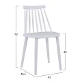 ΣΕΤ ΤΡΑΠΕΖΑΡΙΑΣ 5ΤΜΧ OFIRA HM10634 MDF TOP ΣΕ SONAMA--ΛΕΥΚΕΣ ΚΑΡΕΚΛΕΣ