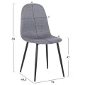 ΣΕΤ ΤΡΑΠΕΖΑΡΙΑΣ 5ΤΜΧ RAVEN HM21068.03 ΚΕΡΑΜΙΚΟ TOP ΓΚΡΙ ΜΑΡΜΑΡΟ--ΓΚΡΙ ΥΦΑΣΜΑ