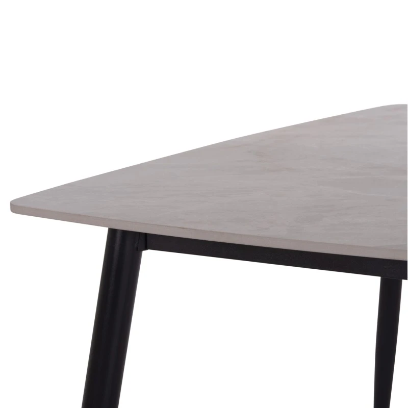 ΣΕΤ ΤΡΑΠΕΖΑΡΙΑΣ 5ΤΜΧ RAVEN HM21068.03 ΚΕΡΑΜΙΚΟ TOP ΓΚΡΙ ΜΑΡΜΑΡΟ--ΓΚΡΙ ΥΦΑΣΜΑ