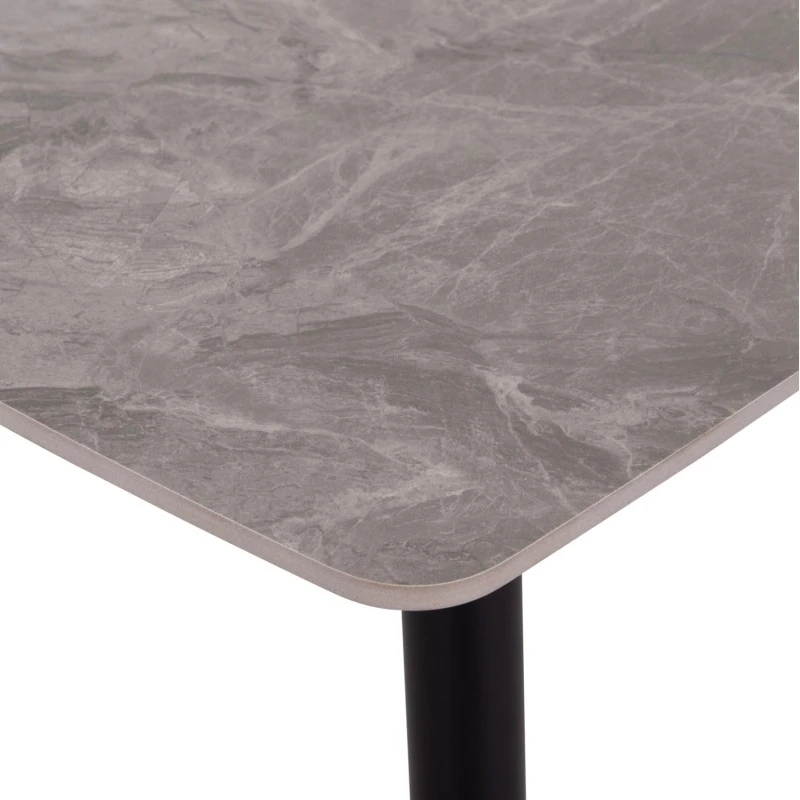 ΣΕΤ ΤΡΑΠΕΖΑΡΙΑΣ 5ΤΜΧ RAVEN HM21068.03 ΚΕΡΑΜΙΚΟ TOP ΓΚΡΙ ΜΑΡΜΑΡΟ--ΓΚΡΙ ΥΦΑΣΜΑ