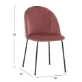 ΣΕΤ ΤΡΑΠΕΖΑΡΙΑΣ 5ΤΜΧ RAVEN HM21072.02 ΚΕΡΑΜΙΚΟ TOP ΜΑΥΡΟ ΜΑΡΜΑΡΟ & 4 ΚΑΡΕΚΛΕΣ