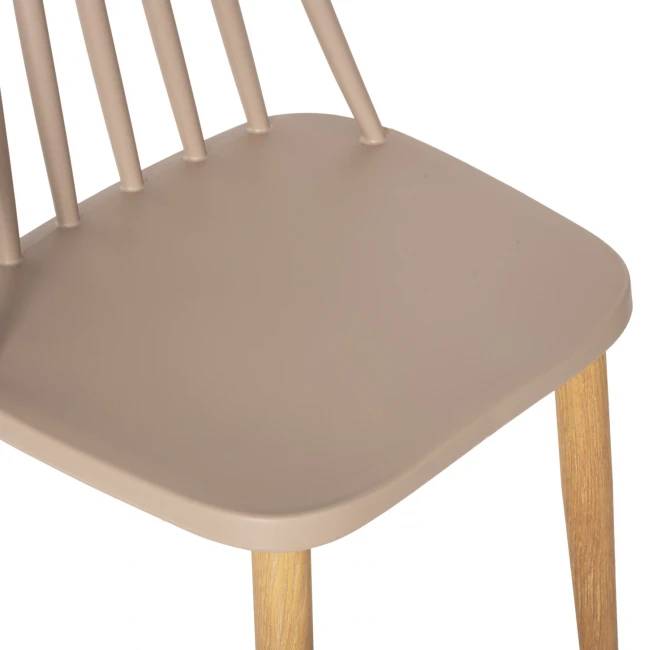 ΣΕΤ ΤΡΑΠΕΖΑΡΙΑΣ 5ΤΜΧ VANESSA HM21181 MDF TOP ΣΕ ΦΥΣΙΚΟ-ΣΚΕΛΕΤΟΣ ΣΕ ΦΥΣΙΚΟ