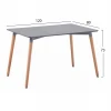 ΣΕΤ ΤΡΑΠΕΖΑΡΙΑΣ 5ΤΜΧ VEGAS HM21177 MDF TOP ΣΕ ΓΚΡΙ--ΥΦΑΣΜΑ ΣΕ ΓΚΡΙ