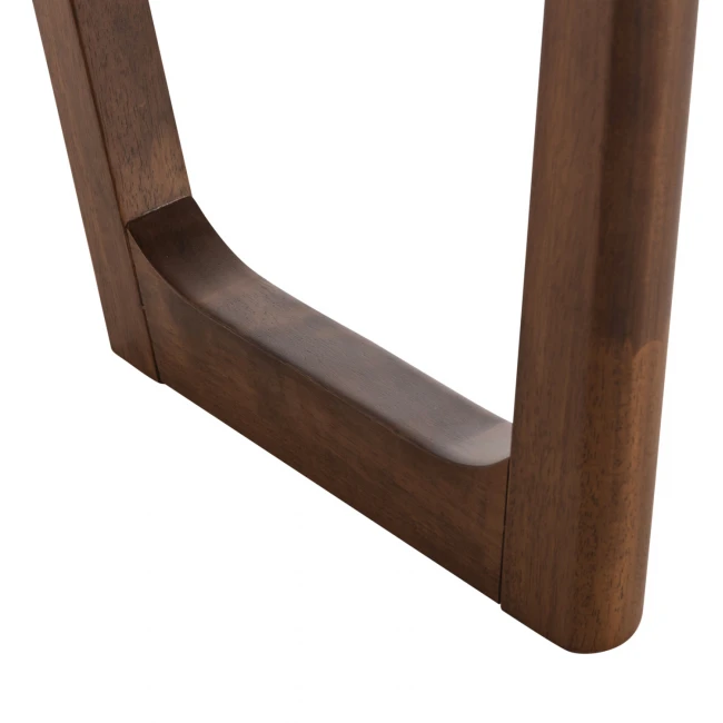 ΣΕΤ ΤΡΑΠΕΖΑΡΙΑΣ 7ΤΜΧ RINER HM21338 ΤΡΑΠΕΖΙ ΑΠΟ MDF--ΚΑΡΕΚΛΕΣ ΑΠΟ RUBBERWOOD & ΥΦΑΣΜΑ