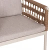 ΣΕΤ ΤΡΑΠΕΖΑΡΙΑΣ 7ΤΜΧ STAD HM10863.02 ΜΠΕΖ ΑΛΟΥΜ. & OLEFIN-ΛΕΥΚΟ SINTERED STONE TOP