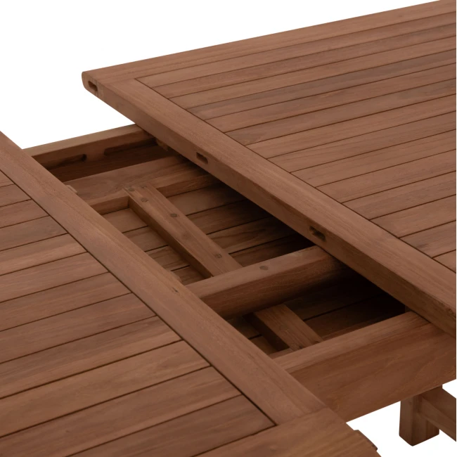 ΣΕΤ ΤΡΑΠΕΖΑΡΙΑΣ CRANDER HM21288 ΤΡΑΠΕΖΙ & 6 ΠΟΛΥΘΡΟΝΕΣ ΠΤΥΣΣΟΜΕΝΕΣ-ΤΕΑΚ