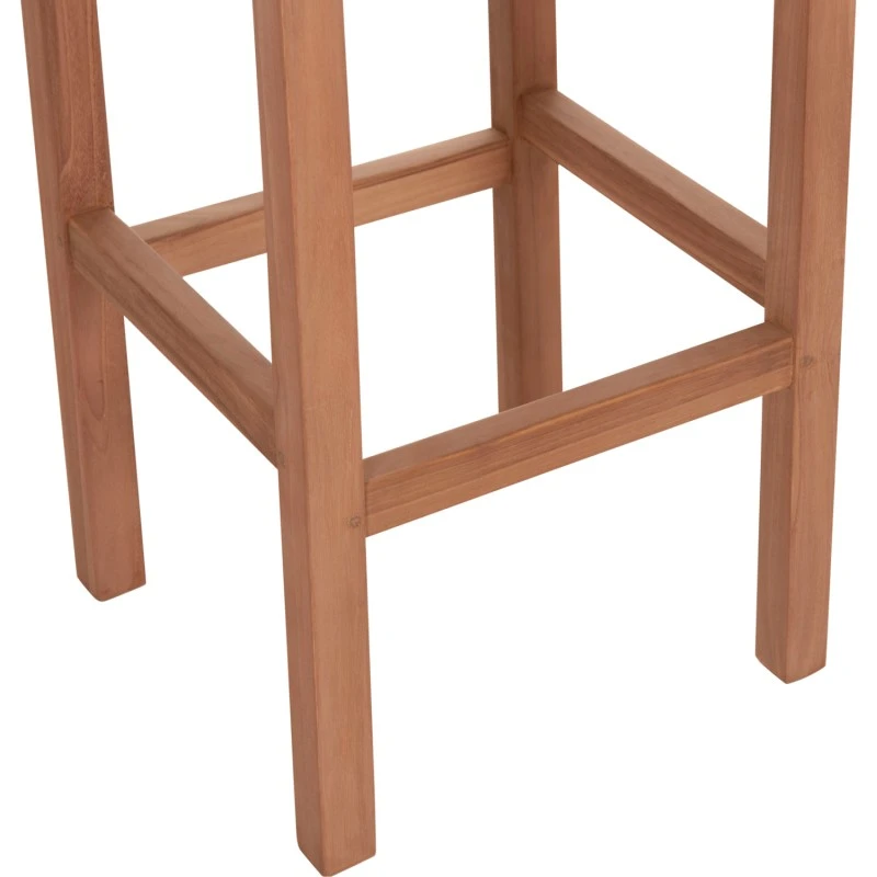 ΣΕΤ ΤΡΑΠΕΖΙ ΜΕ 2 ΣΚΑΜΠΟ ΜΠΑΡ PRESSCOT HM10918 ΞΥΛΟ TEAK ΣΕ ΦΥΣΙΚΟ ΧΡΩΜΑ
