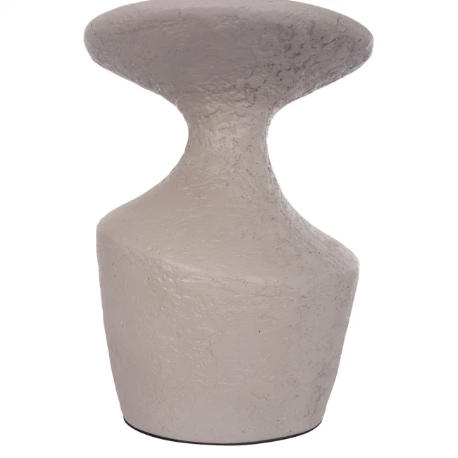 ΣΕΤ ΒΟΗΘΗΤΙΚΑ ΤΡΑΠΕΖΙΑ REBON 2ΤΜΧ HM21137.03 FIBER CEMENT ΣΕ ΓΚΡΙ--Φ40εκ & Φ27,5εκ