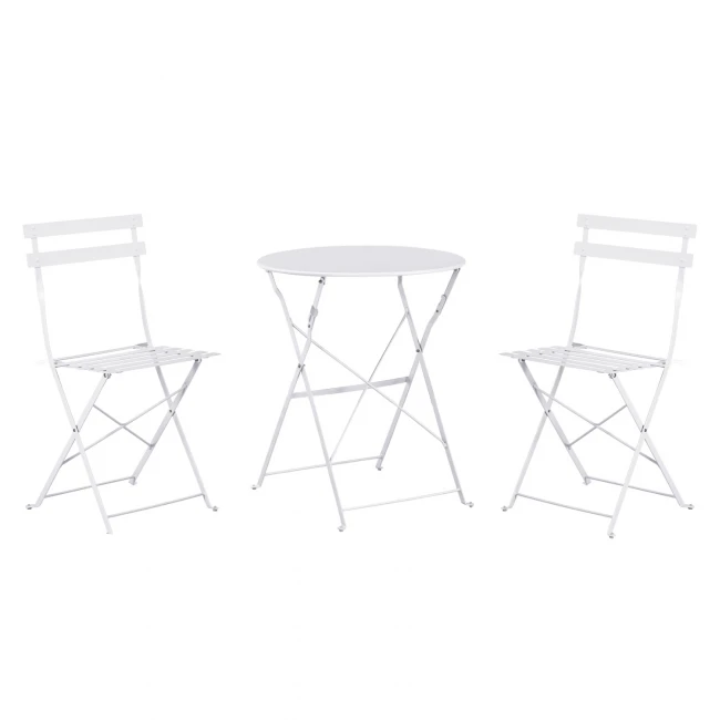 ΣΕΤ ΖΑΠΠΕΙΟΥ 3TMX SOPHIE HM21118.01 ΜΕΤΑΛΛΙΚΟ ΣΕ ΛΕΥΚΟ ΧΡΩΜΑ