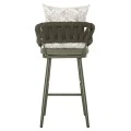 ΣΚΑΜΠΟ ΑΛΟΥΜΙΝΙΟΥ CAMDEN HM6142.09 ΜΑΞΙΛΑΡΙ ΜΕ PRINT-DARK OLIVE 56x60x108Υεκ.