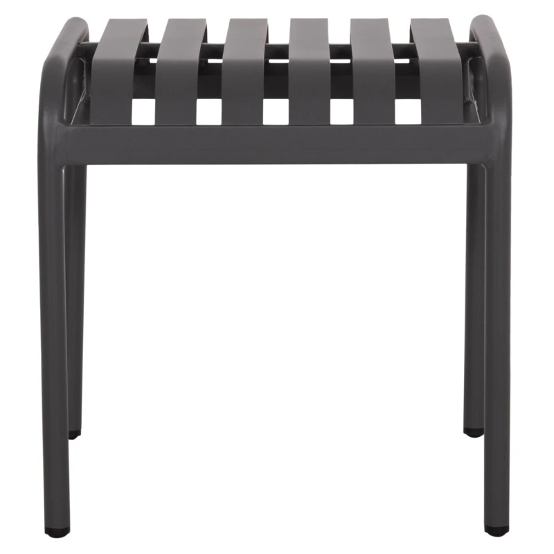 ΣΚΑΜΠΟ ΑΛΟΥΜΙΝΙΟΥ RACHEL HM6340.01 ΓΚΡΙ 45x45x46Υεκ.