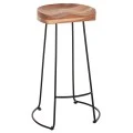 ΣΚΑΜΠΟ BAR ELEANOR ΑΠΟ ΜΑΣΙΦ ΞΥΛΟ ΑΚΑΚΙΑΣ 48x40χ76Υεκ. HM8363.11